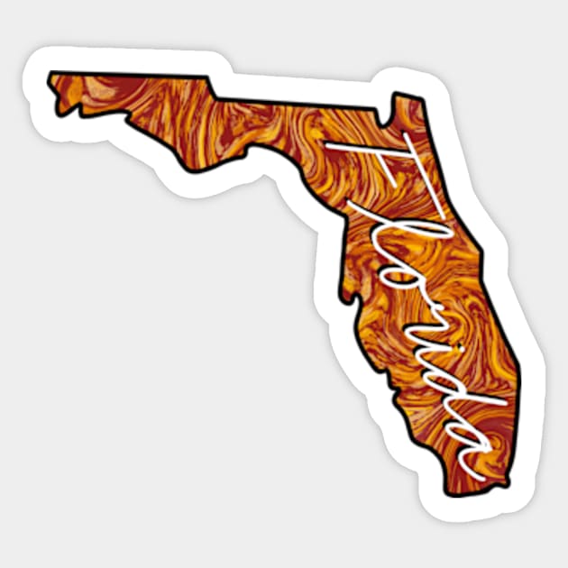 Customizable “Florida” home Sticker by quirkyandkind